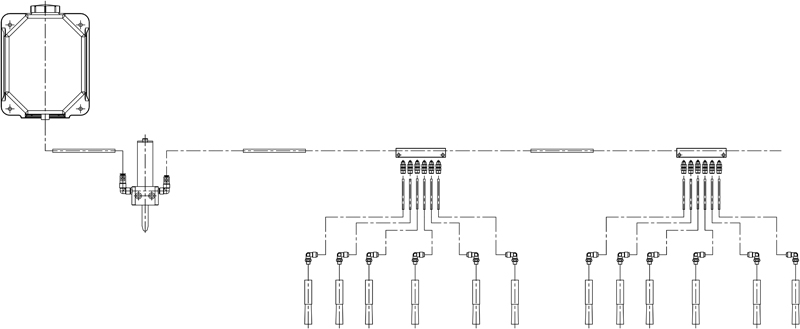 Structure Diagram of PMN Chain Lubrication Pump Structure Diagram of PMN Chain Lubrication Pump
